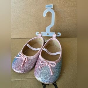 Old Navy Glittery Pink and Blue Dress Shoes